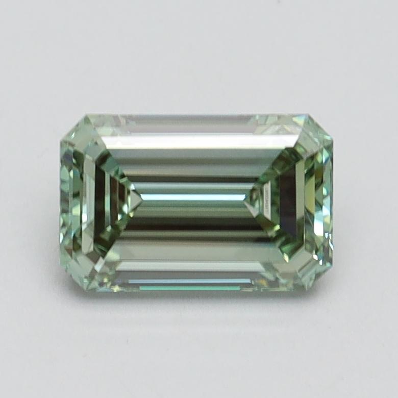 1.04 Ct. Fancy Intense Green Emerald Lab Grown Diamond