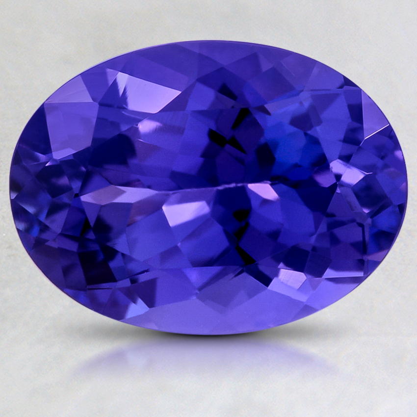 12x9mm Premium Purple Oval Tanzanite