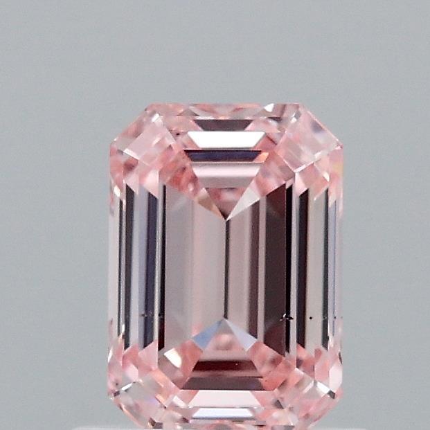 1.00 Ct. Fancy Intense Pink Emerald Lab Grown Diamond