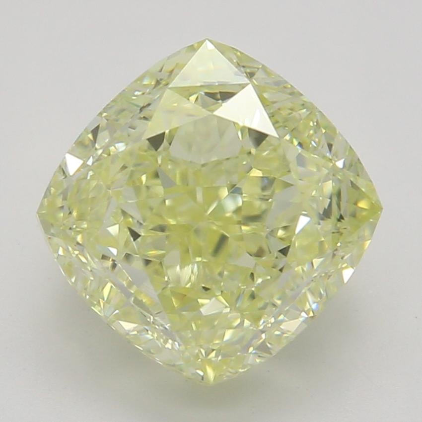 2.02 Ct. Fancy Yellow Cushion Diamond