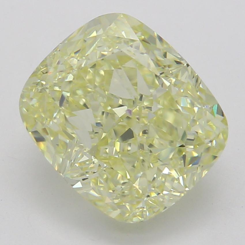 1.93 Ct. Fancy Light Yellow Cushion Diamond