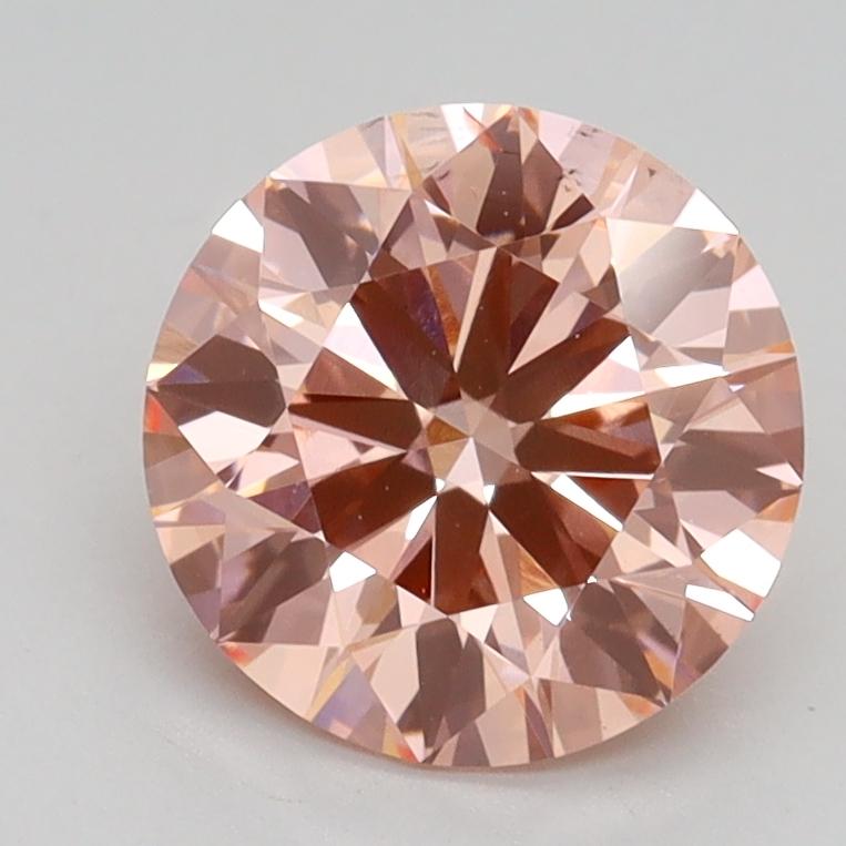 1.83 Ct. Fancy Intense Pink Round Lab Grown Diamond