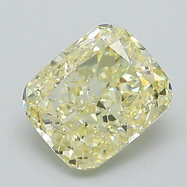 1.14 Ct. Fancy Intense Yellow Cushion Lab Grown Diamond