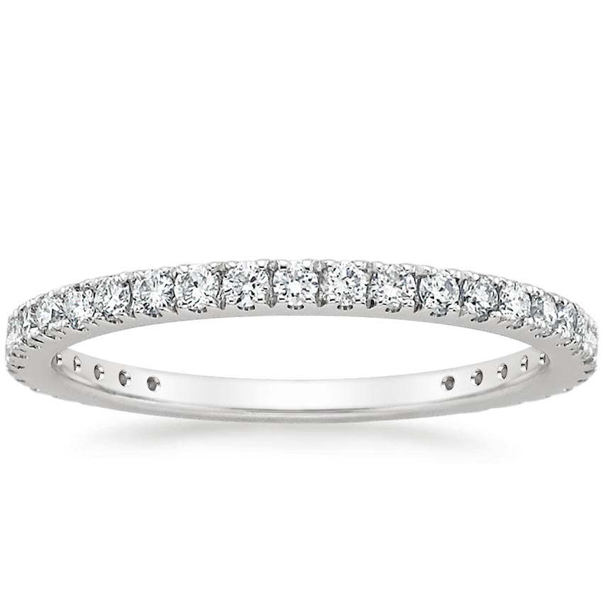 Luxe Scalloped Pavé Diamond Ring 