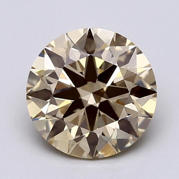 2.04 Ct. Fancy  Yellow Round Lab Grown Diamond