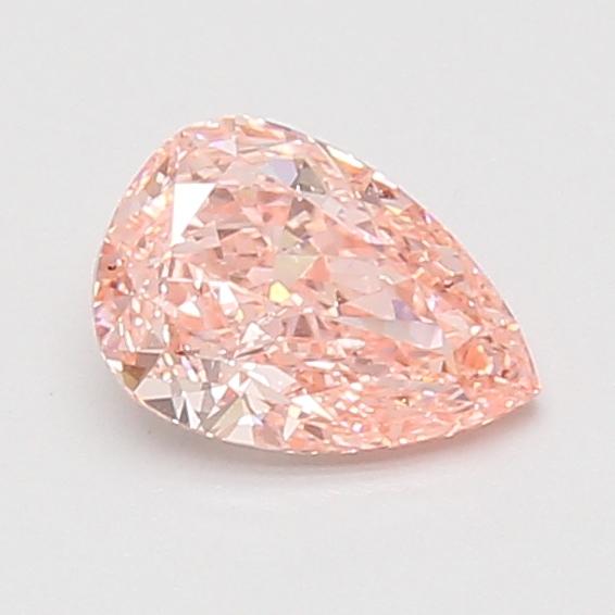 0.80 Ct. Fancy Vivid Pink Pear Lab Grown Diamond