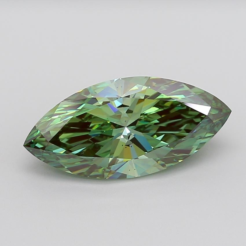 5.01 Ct. Fancy Vivid Pink Marquise Lab Grown Diamond