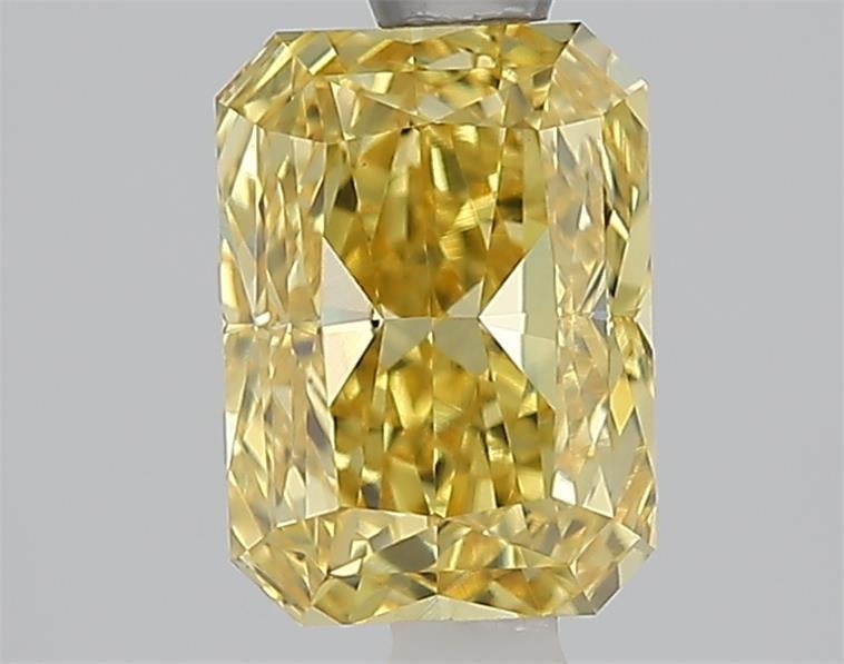 1.54 Ct. Fancy Vivid Yellow Yellow Radiant Lab Grown Diamond