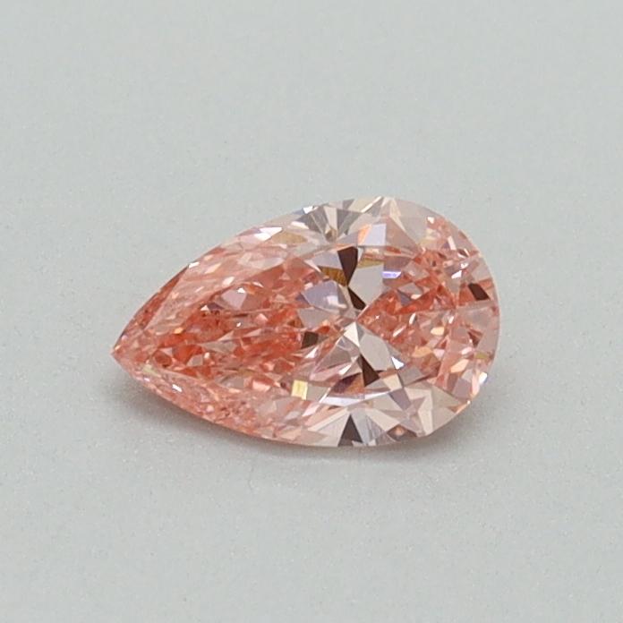 0.30 Ct. Fancy Vivid Pink Pear Lab Grown Diamond