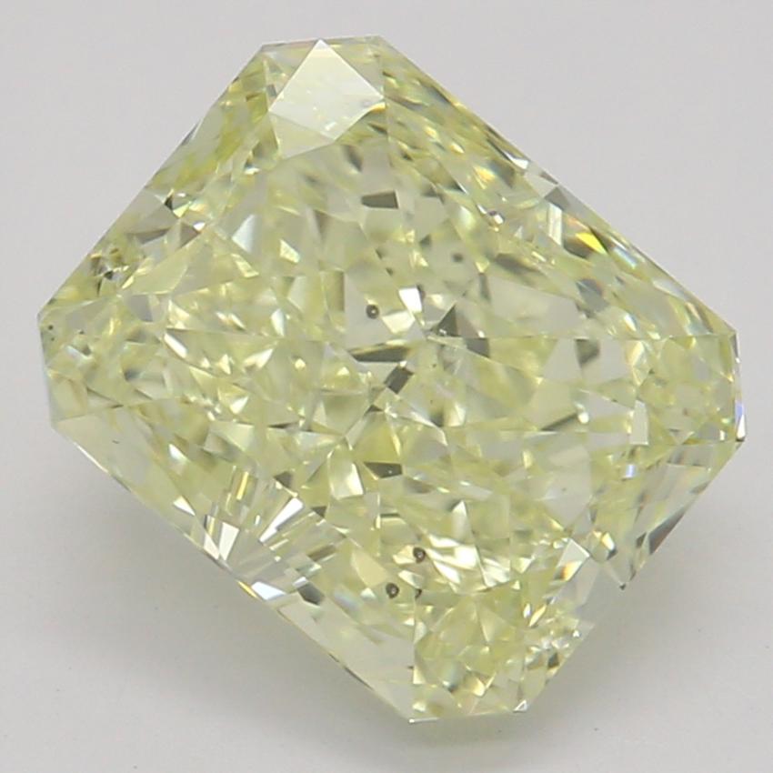 1.47 Ct. Fancy Light Yellow Radiant Diamond