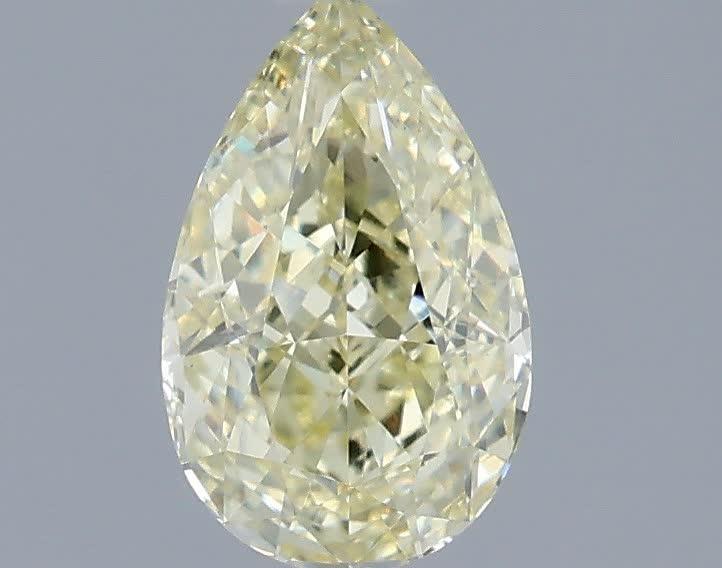 1.00 Ct. Fancy Yellow Pear Lab Grown Diamond