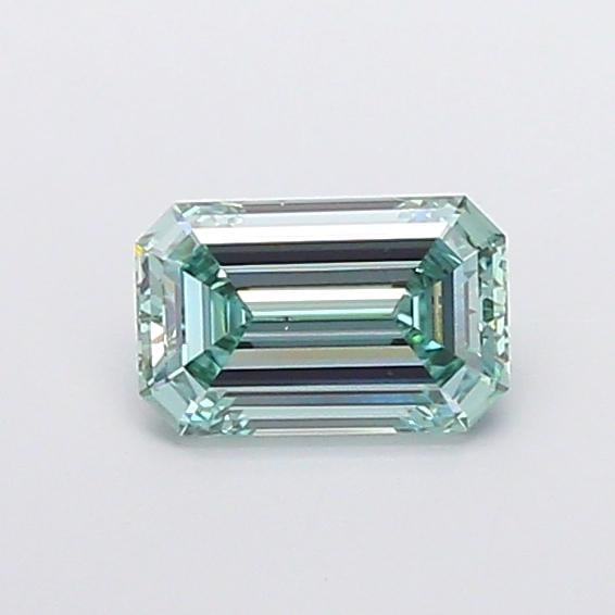 1.06 Ct. Fancy Vivid New_Mst Green Emerald Lab Grown Diamond