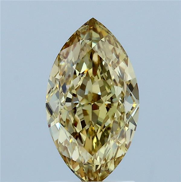 2.14 Ct. Fancy Intense Yellow Marquise Lab Grown Diamond