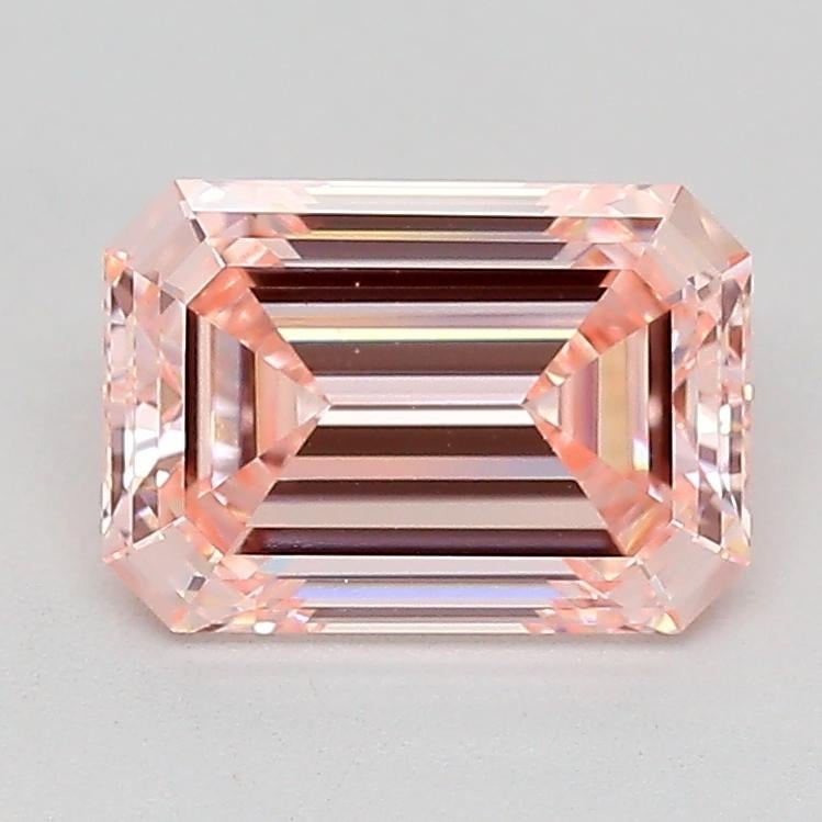 1.25 Ct. Fancy Intense Pink Emerald Lab Grown Diamond
