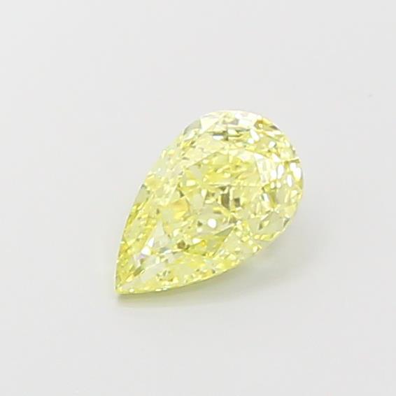 1.02 Ct. Fancy Intense Yellow Pear Lab Grown Diamond