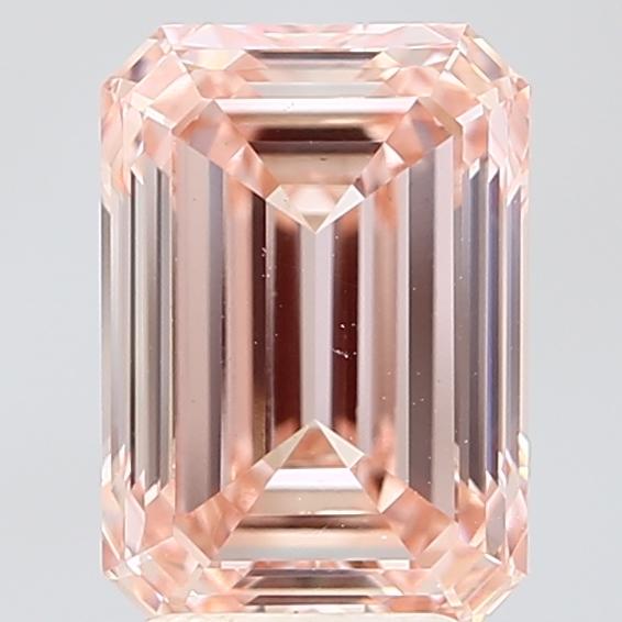 3.08 Ct. Fancy Intense Pink Emerald Lab Grown Diamond