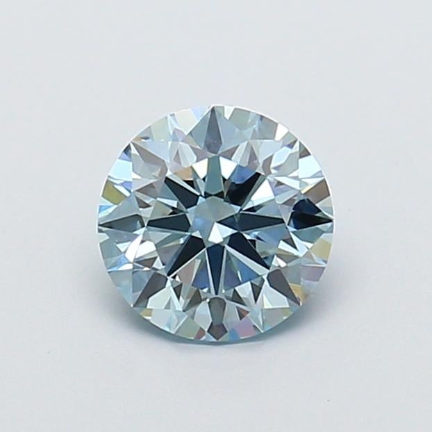 1.06 Ct. Fancy Intense Blue Round Lab Grown Diamond