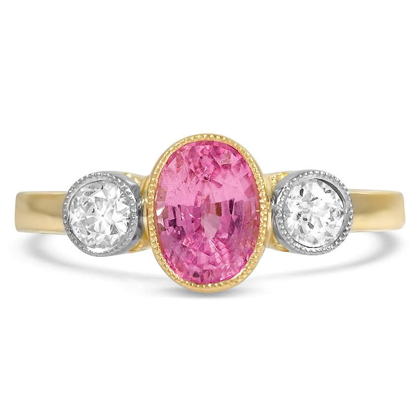 Edwardian Reproduction Sapphire Vintage Ring
