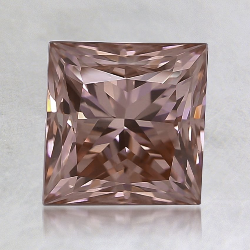 1.50 Ct. Fancy Vivid Pink Princess Lab Grown Diamond