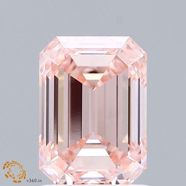 1.91 Ct. Fancy Intense Pink Emerald Lab Grown Diamond