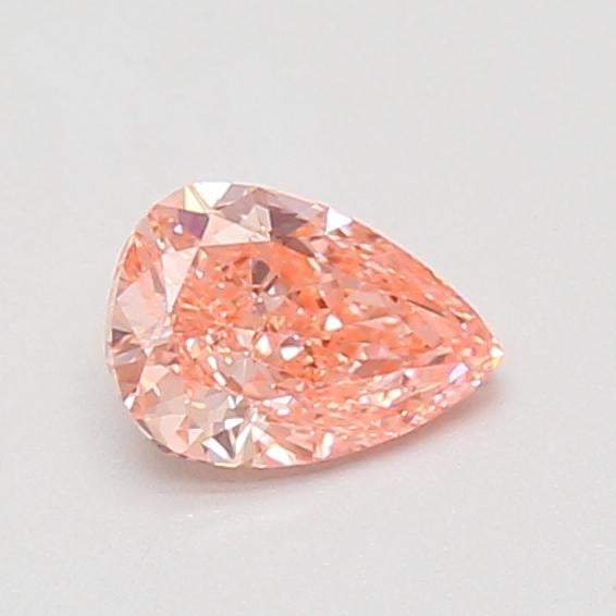 0.56 Ct. Fancy Vivid Pink Pear Lab Grown Diamond