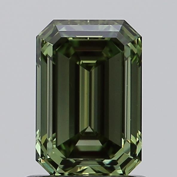 1.03 Ct. Fancy Vivid Green Emerald Lab Grown Diamond