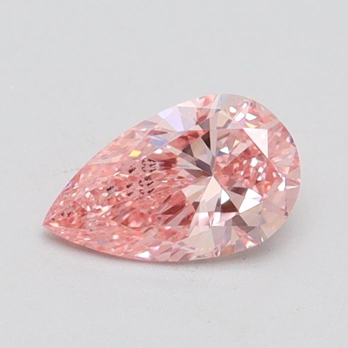 0.50 Ct. Fancy Intense Pink Pear Lab Grown Diamond