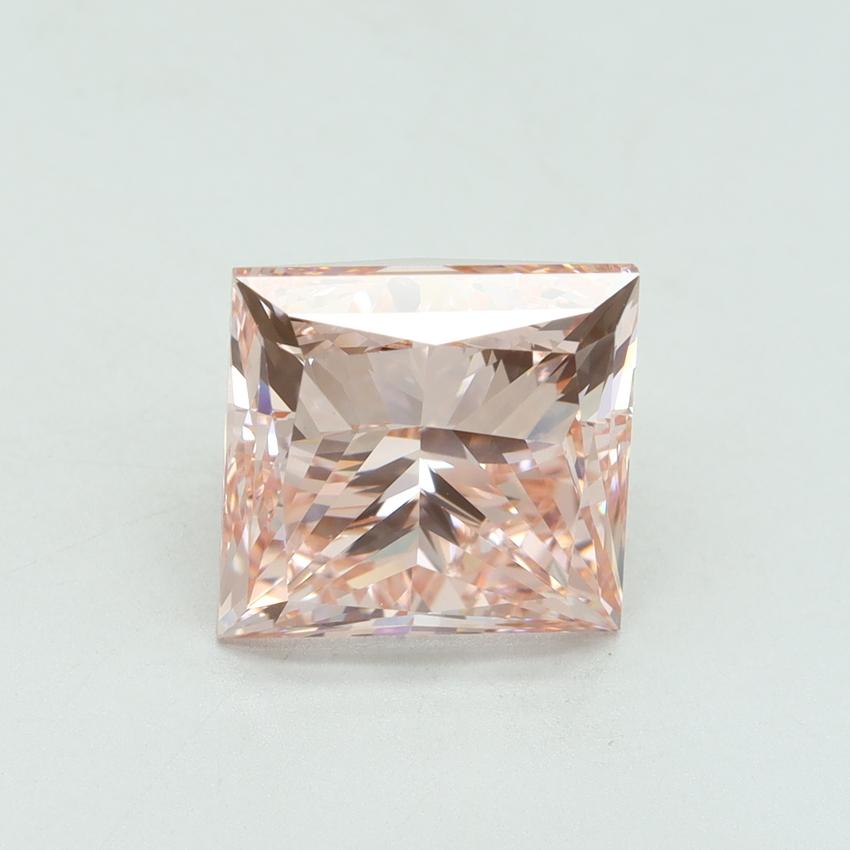 5.03 Ct. Fancy Intense Pink Princess Lab Grown Diamond