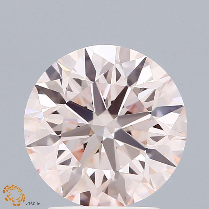 2.49 Ct. Fancy Pink Round Lab Grown Diamond