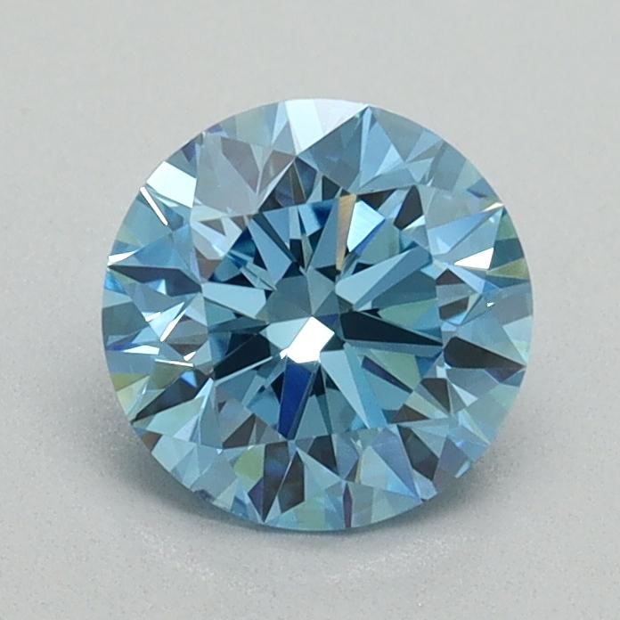 1.00 Ct. Fancy Vivid Blue Round Lab Grown Diamond