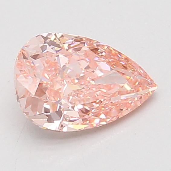 1.27 Ct. Fancy Vivid Pink Pear Lab Grown Diamond