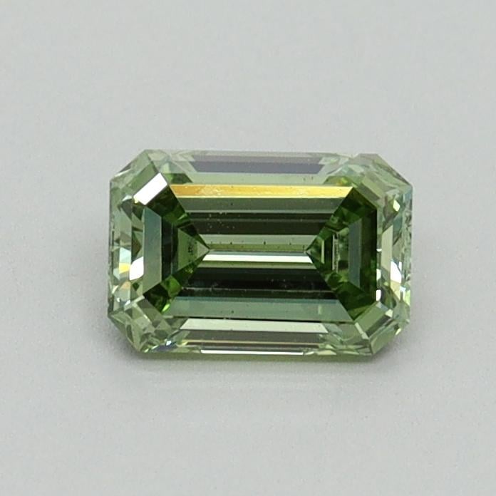 0.50 Ct. Fancy Vivid Green Emerald Lab Grown Diamond