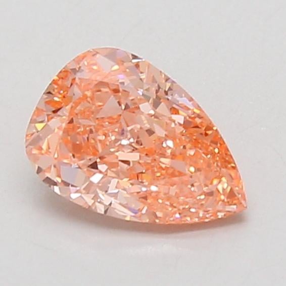 1.07 Ct. Fancy Vivid Pink Pear Lab Grown Diamond