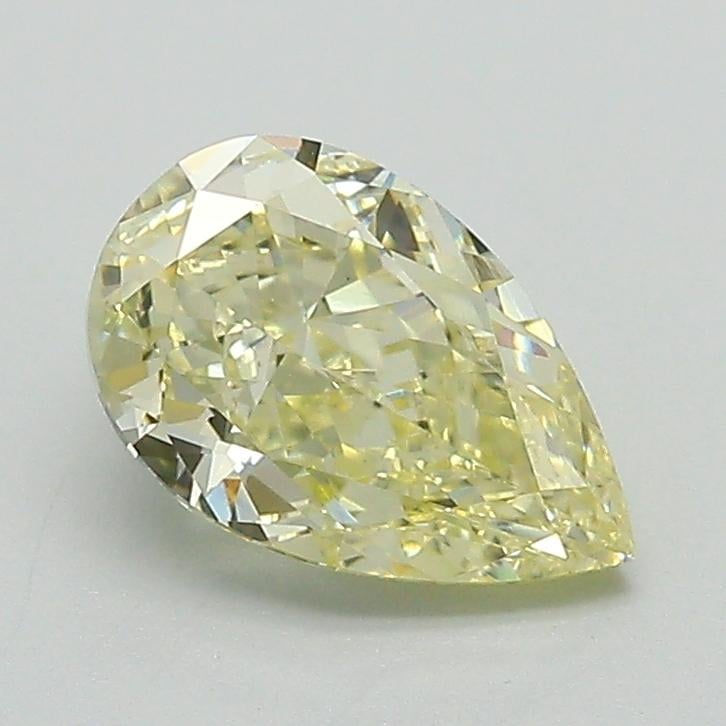 1.37 Ct. Fancy Intense  Yellow Pear Lab Grown Diamond