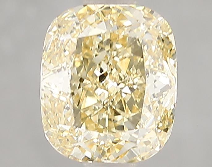 1.50 Ct. Fancy Intense Yellow Cushion Lab Grown Diamond