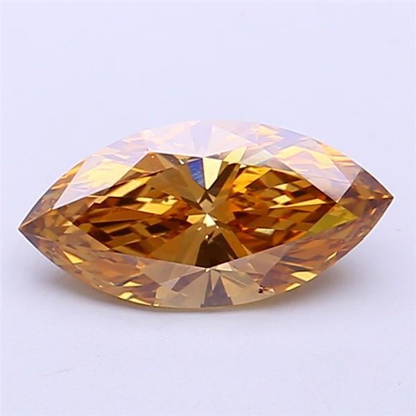 1.07 Ct. Fancy Brown Marquise Lab Grown Diamond