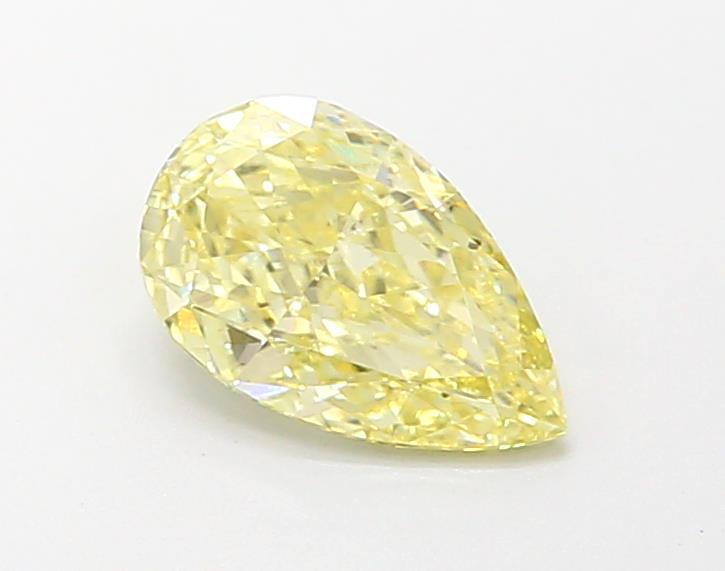 0.71 Ct. Fancy Yellow Pear Lab Grown Diamond