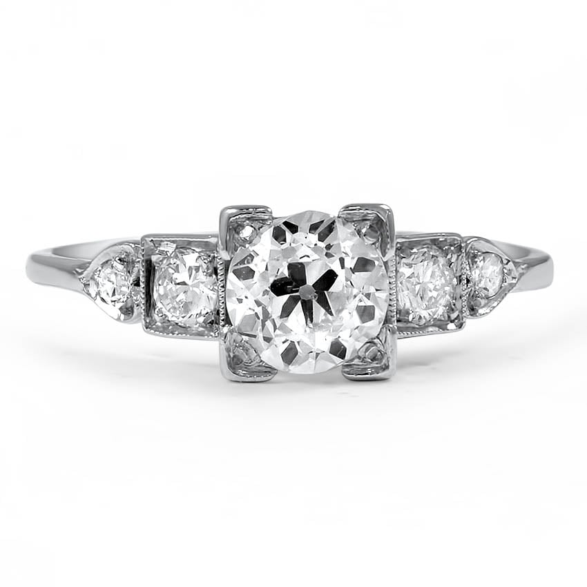 Art Deco Diamond Vintage Ring | Ellis | Brilliant Earth