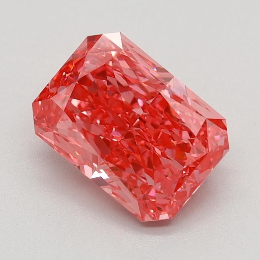 1.45 Ct. Fancy Vivid Pink Radiant Lab Grown Diamond