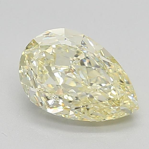 2.12 Ct. Fancy Yellow Pear Lab Grown Diamond