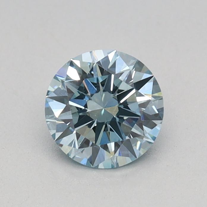 0.38 Ct. Fancy Intense Blue Round Lab Grown Diamond