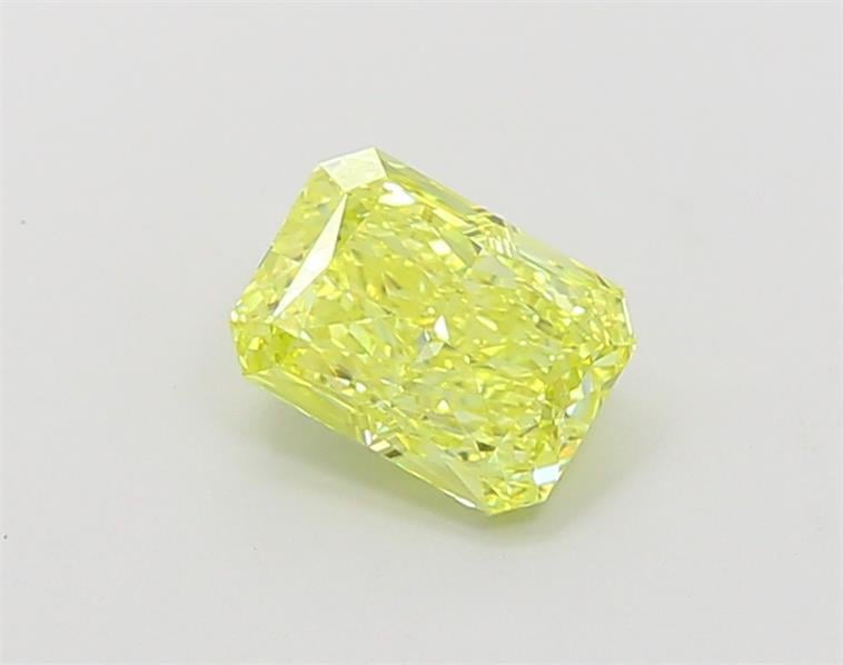 1.01 Ct. Fancy Vivid  Yellow Radiant Lab Grown Diamond
