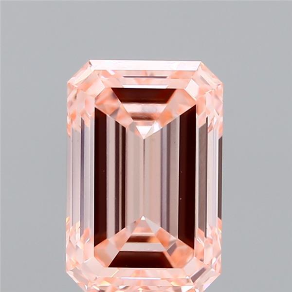 3.02 Ct. Fancy Intense Pink Emerald Lab Grown Diamond