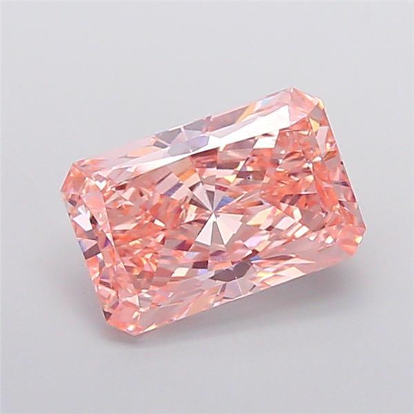 4.01 Ct. Fancy Intense Pink Radiant Lab Grown Diamond