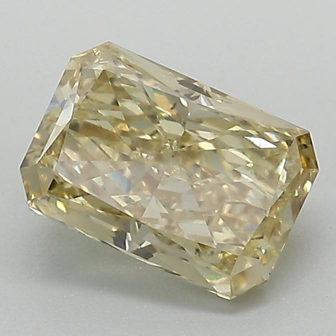 1.57 Ct. Fancy Vivid Yellow Radiant Lab Grown Diamond