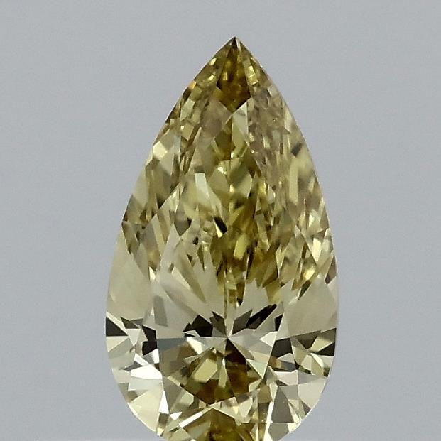 0.31 Ct. Fancy Intense Yellow Pear Lab Grown Diamond