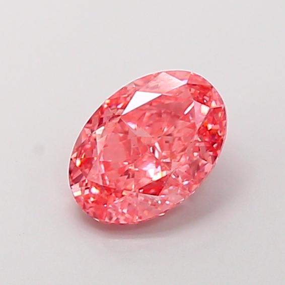 1.61 Ct. Fancy Vivid Pink Pear Lab Grown Diamond