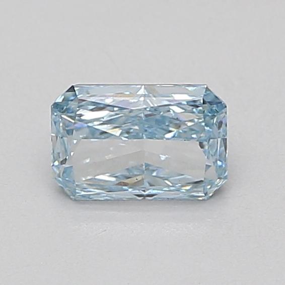 0.74 Ct. Fancy Intense Blue Radiant Lab Grown Diamond