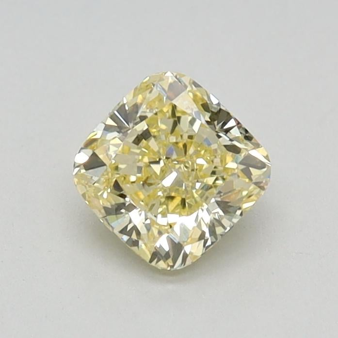 0.50 Ct. Fancy Yellow Cushion Lab Grown Diamond