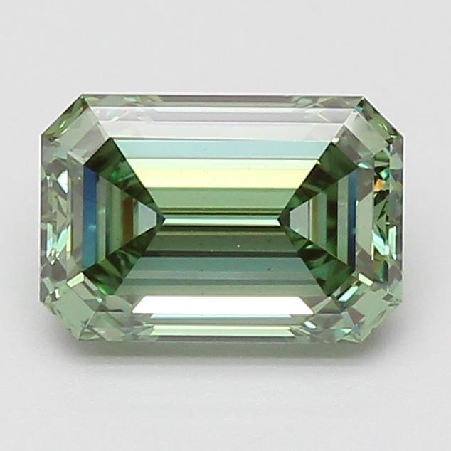 2.08 Ct. Fancy Vivid Green Emerald Lab Grown Diamond
